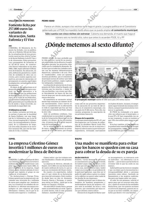 ABC CORDOBA 11-06-2005 página 46