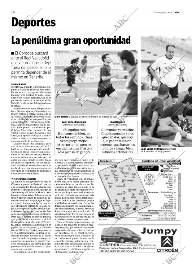 ABC CORDOBA 12-06-2005 página 94