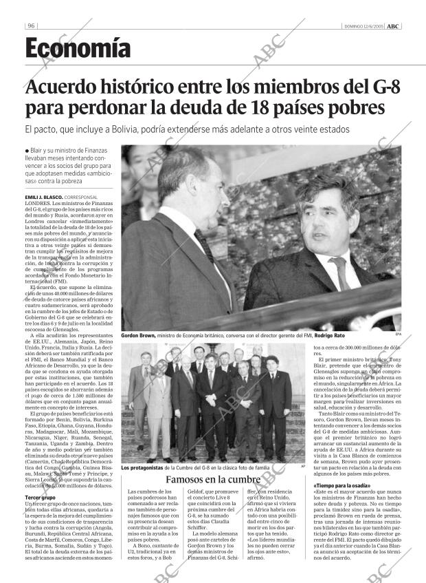 ABC MADRID 12-06-2005 página 96