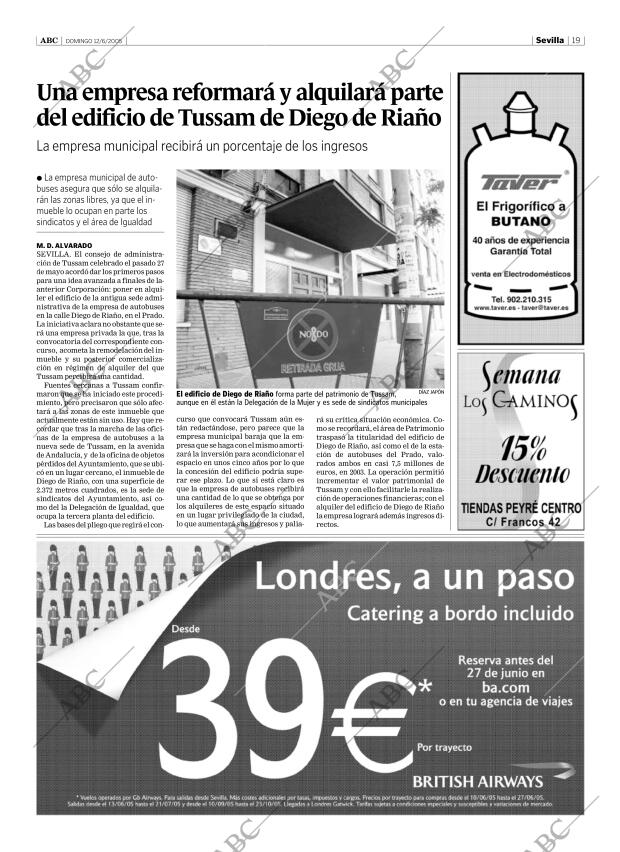 ABC SEVILLA 12-06-2005 página 19