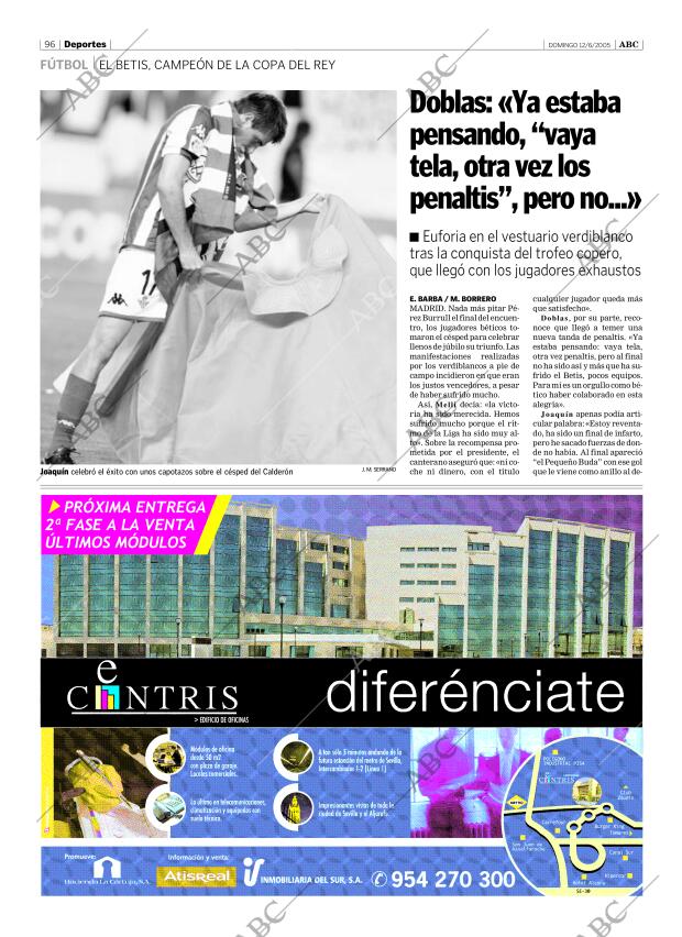 ABC SEVILLA 12-06-2005 página 96