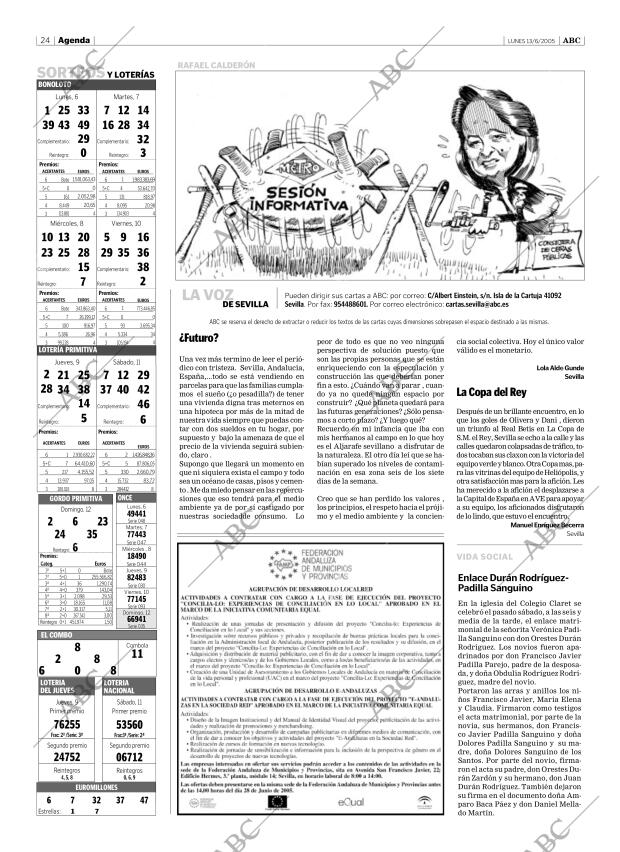 ABC SEVILLA 13-06-2005 página 24