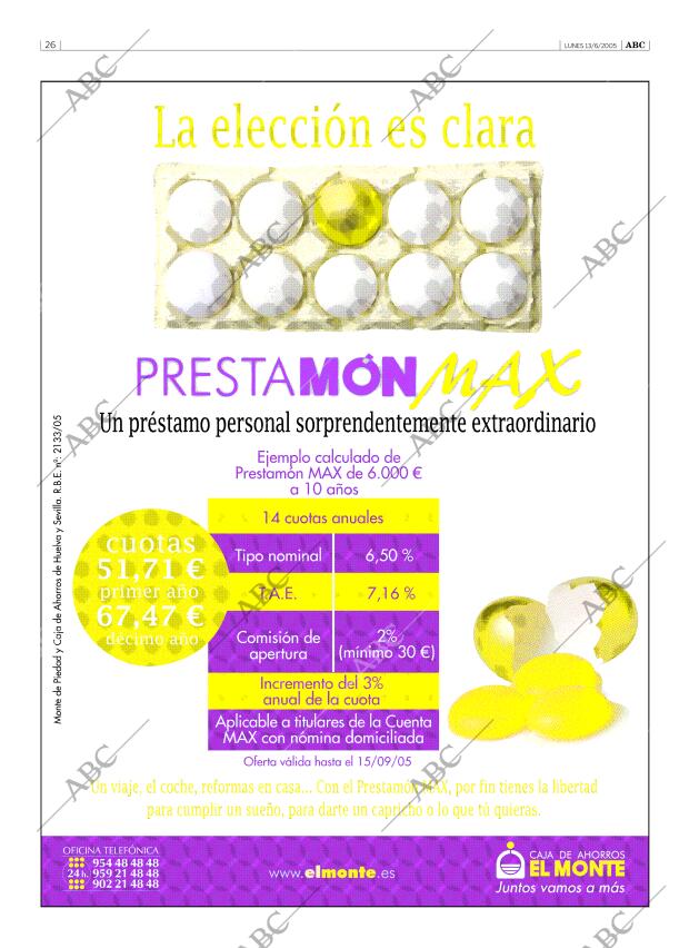 ABC SEVILLA 13-06-2005 página 26