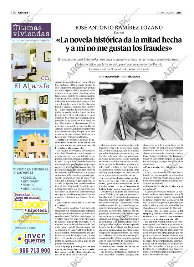 ABC SEVILLA 13-06-2005 página 58