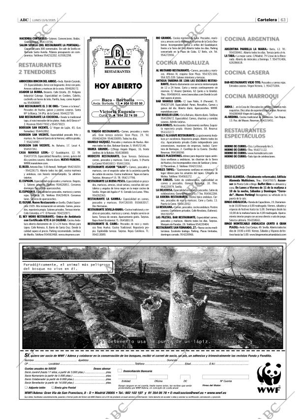 ABC SEVILLA 13-06-2005 página 63