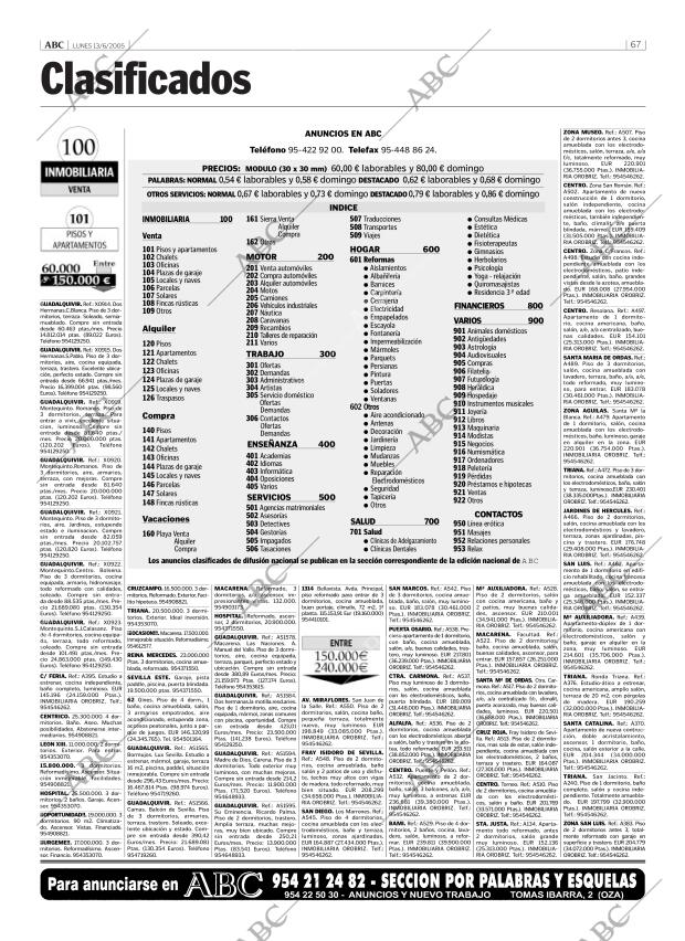 ABC SEVILLA 13-06-2005 página 67