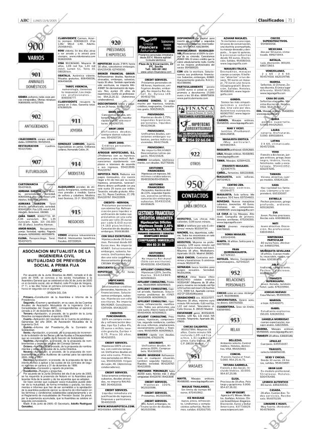 ABC SEVILLA 13-06-2005 página 71