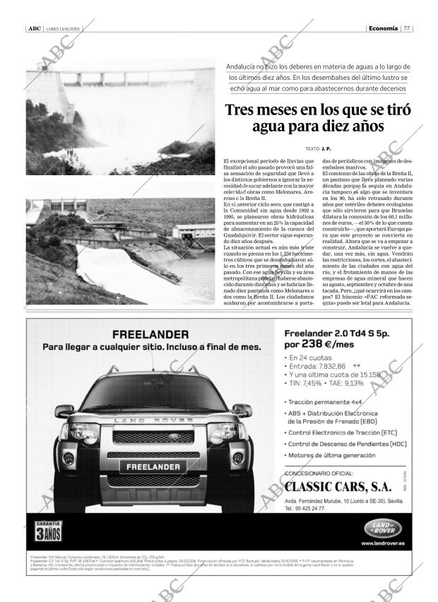 ABC SEVILLA 13-06-2005 página 77