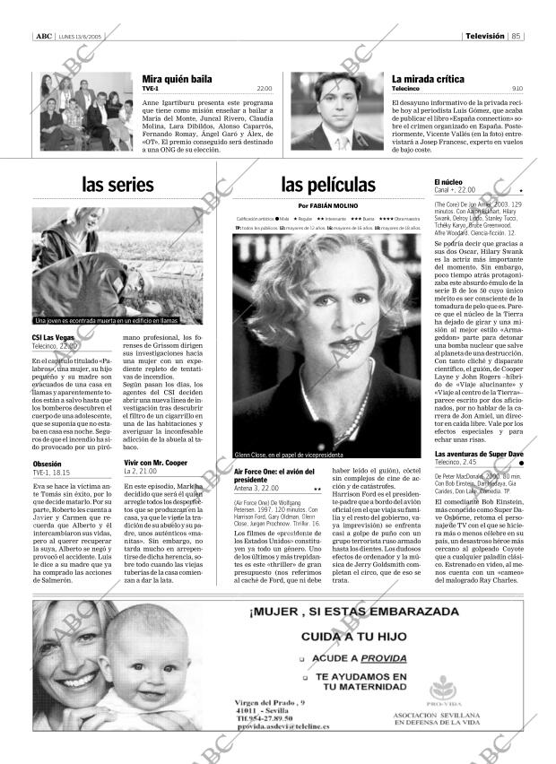 ABC SEVILLA 13-06-2005 página 85