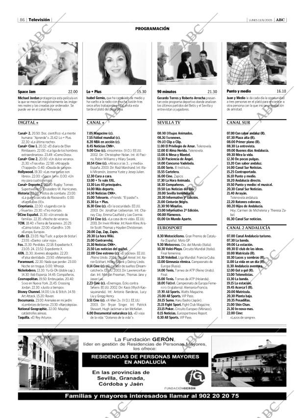 ABC SEVILLA 13-06-2005 página 86