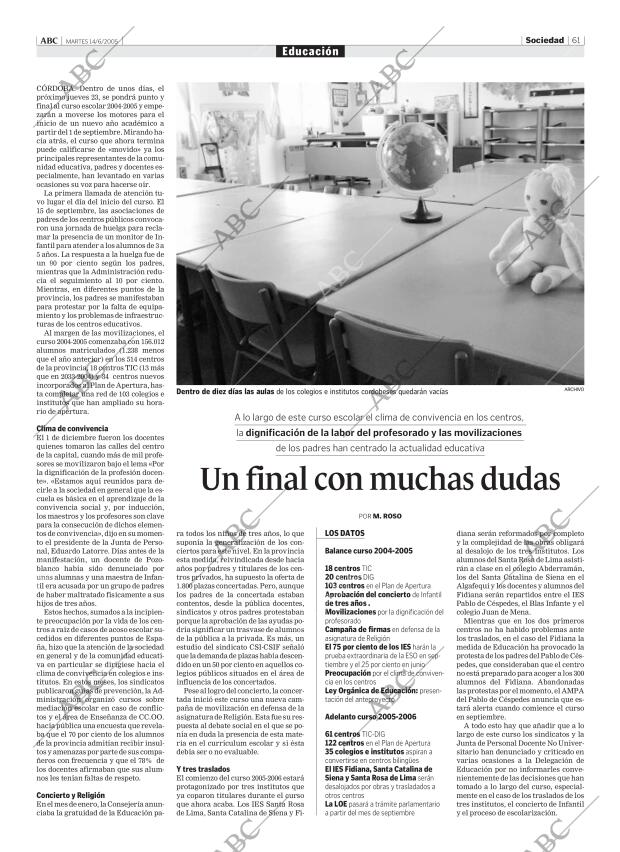 ABC CORDOBA 14-06-2005 página 61