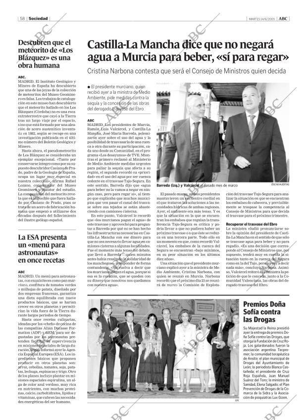 ABC MADRID 14-06-2005 página 58