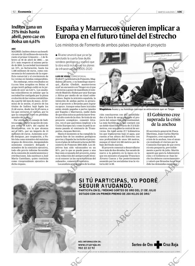 ABC MADRID 14-06-2005 página 92
