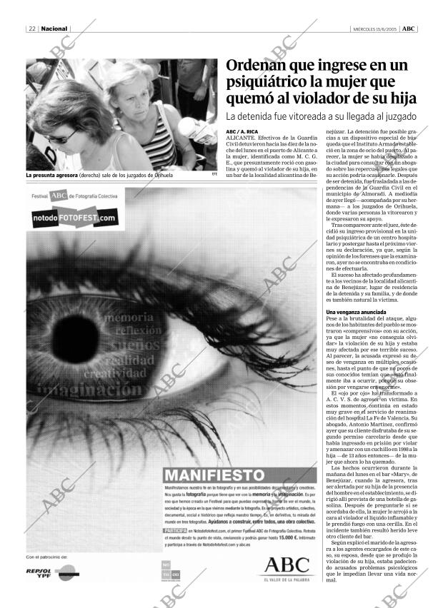 ABC CORDOBA 15-06-2005 página 22