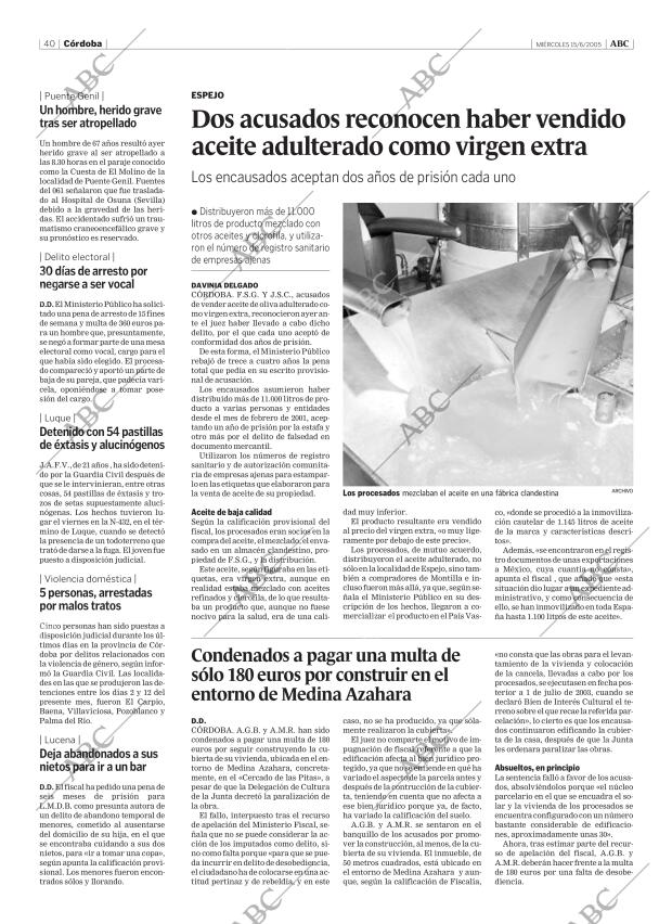 ABC CORDOBA 15-06-2005 página 40