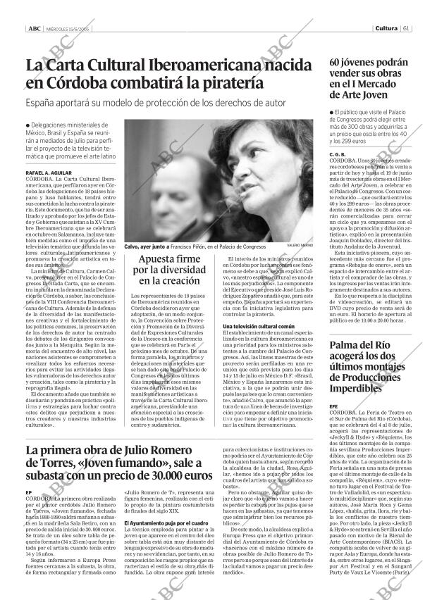 ABC CORDOBA 15-06-2005 página 61
