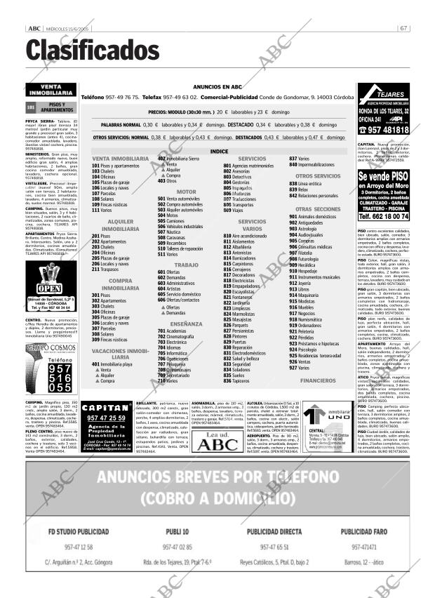 ABC CORDOBA 15-06-2005 página 67