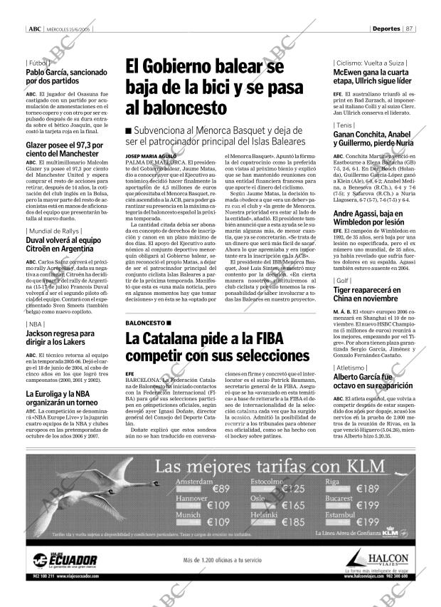 ABC CORDOBA 15-06-2005 página 87