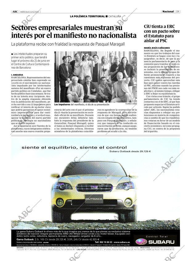 ABC MADRID 15-06-2005 página 19