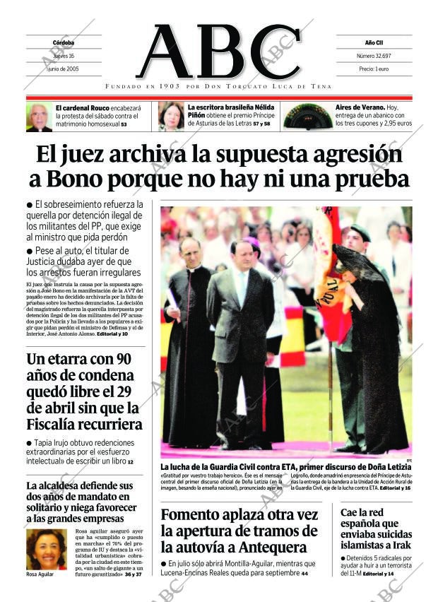 ABC CORDOBA 16-06-2005 página 1