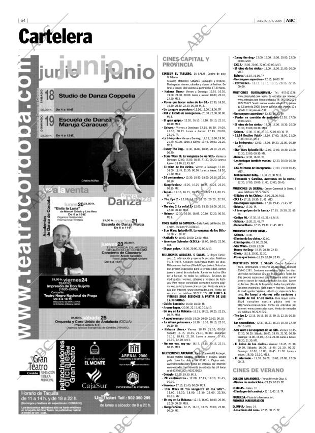 ABC CORDOBA 16-06-2005 página 64