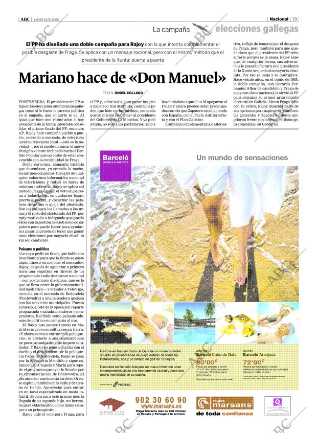 ABC MADRID 16-06-2005 página 19