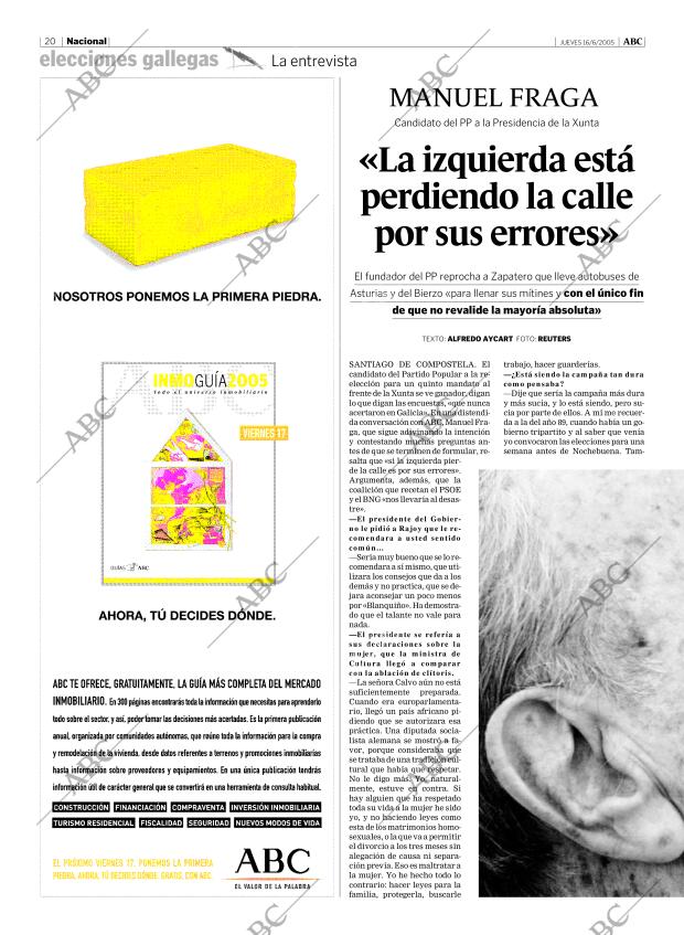 ABC MADRID 16-06-2005 página 20