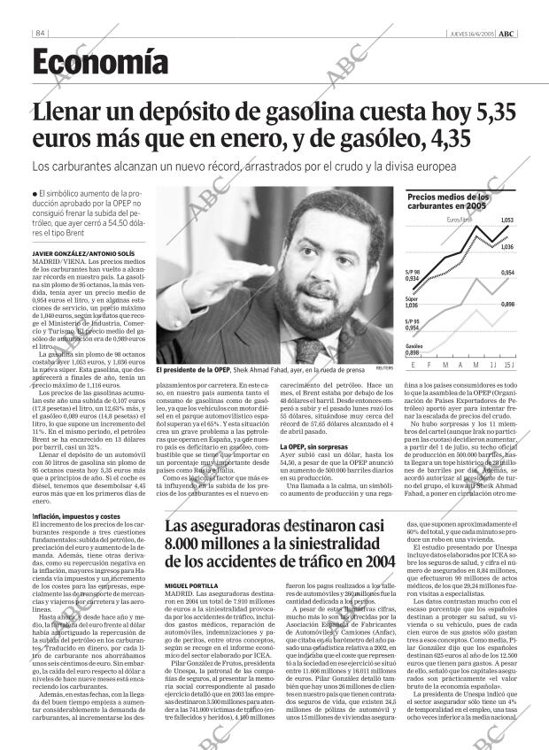 ABC MADRID 16-06-2005 página 84