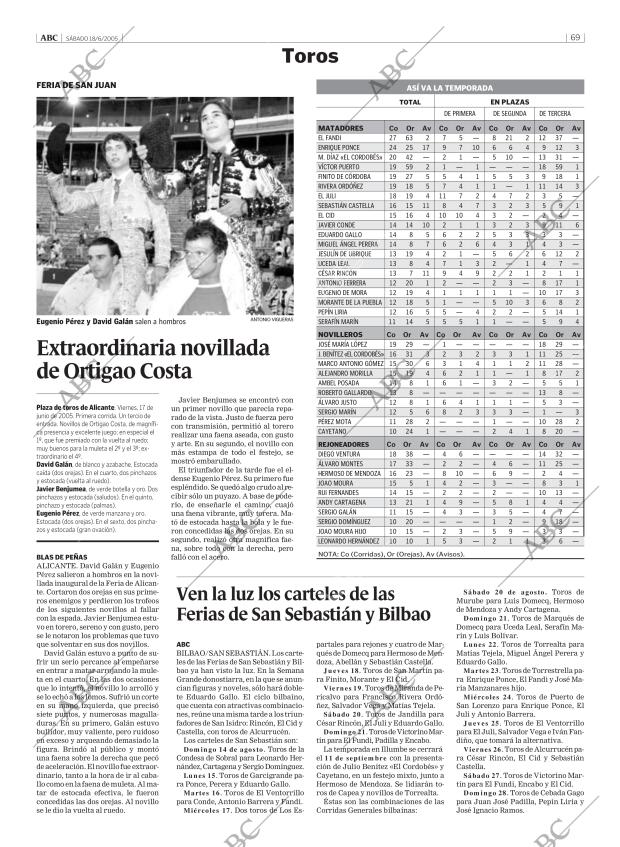 ABC MADRID 18-06-2005 página 69