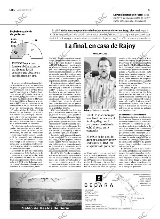 ABC MADRID 20-06-2005 página 11
