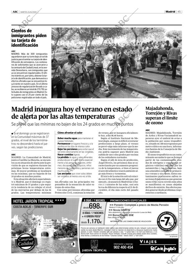 ABC MADRID 21-06-2005 página 45