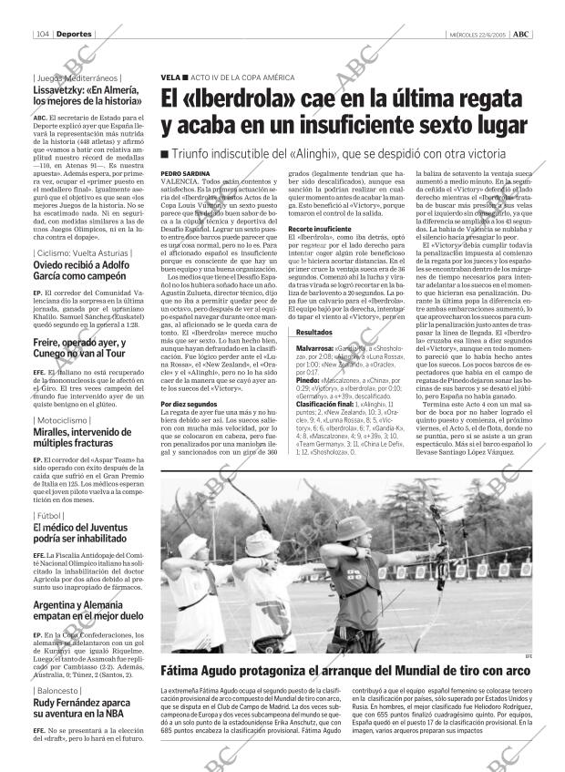 ABC MADRID 22-06-2005 página 104