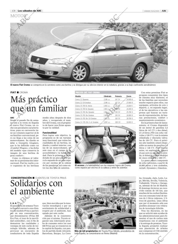 ABC MADRID 25-06-2005 página 108