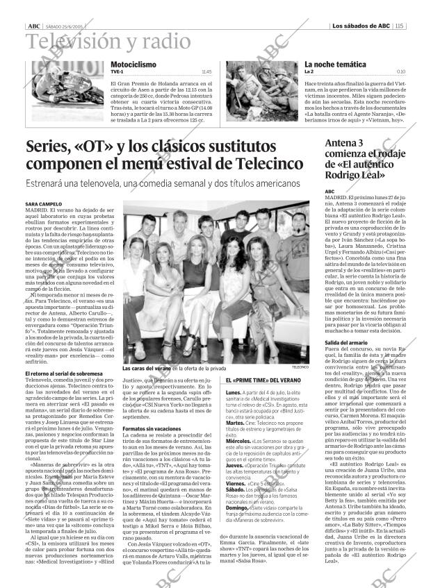 ABC MADRID 25-06-2005 página 115