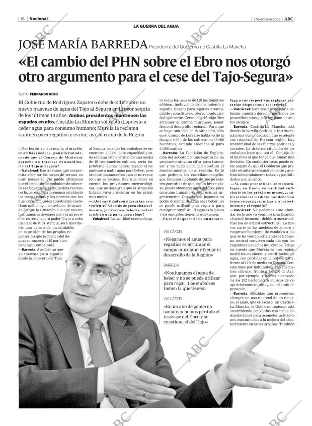 ABC MADRID 25-06-2005 página 16
