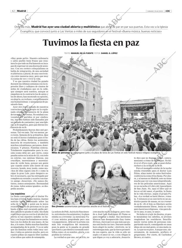 ABC MADRID 25-06-2005 página 42