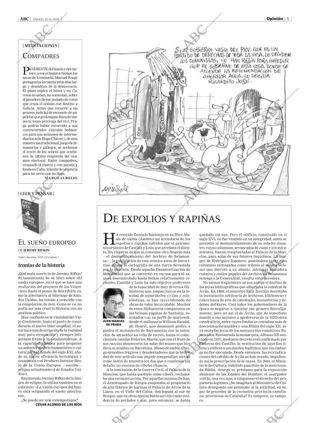 ABC MADRID 25-06-2005 página 5
