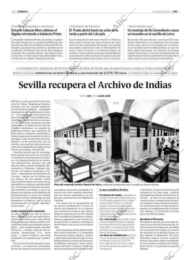 ABC MADRID 25-06-2005 página 62