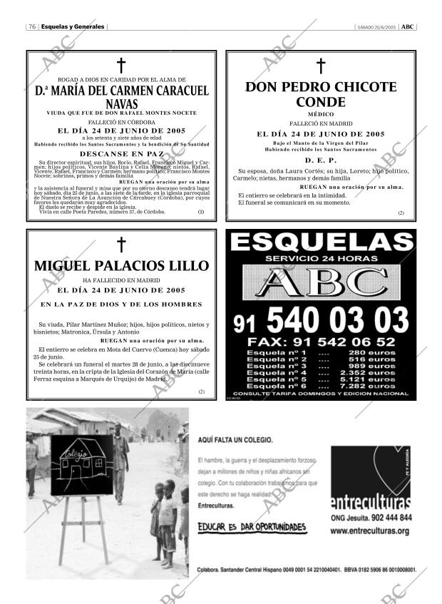ABC MADRID 25-06-2005 página 76