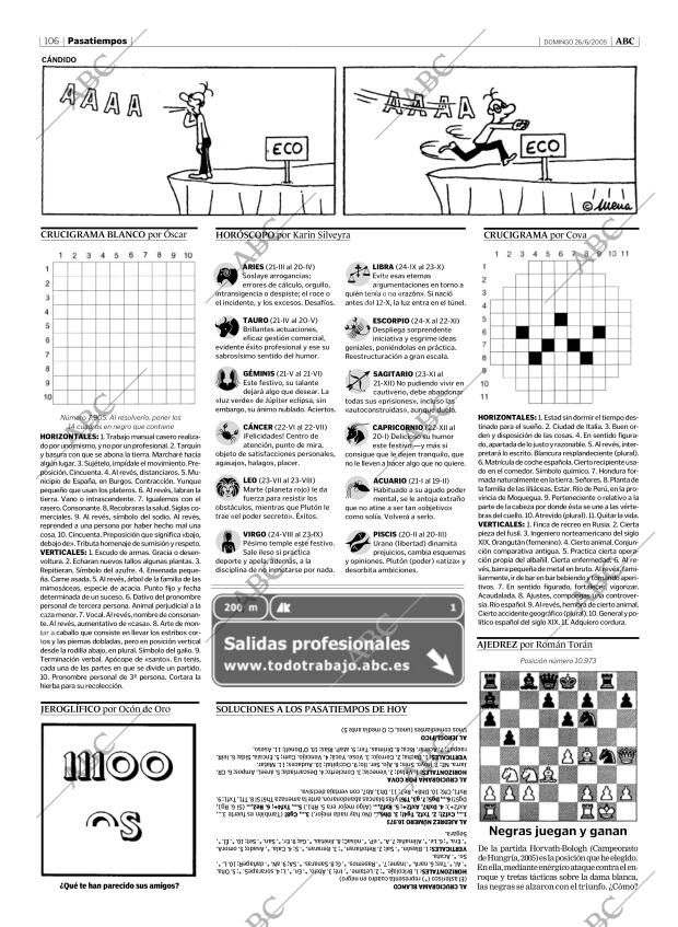 ABC MADRID 26-06-2005 página 106