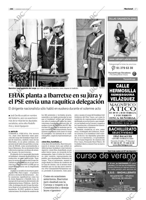 ABC MADRID 26-06-2005 página 17