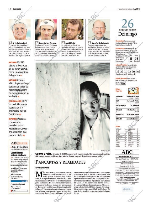 ABC MADRID 26-06-2005 página 2