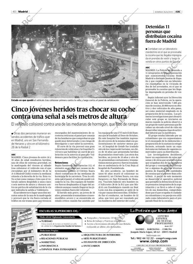 ABC MADRID 26-06-2005 página 40