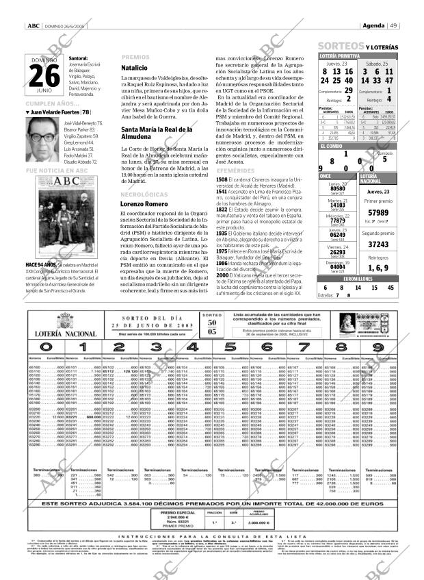 ABC MADRID 26-06-2005 página 49