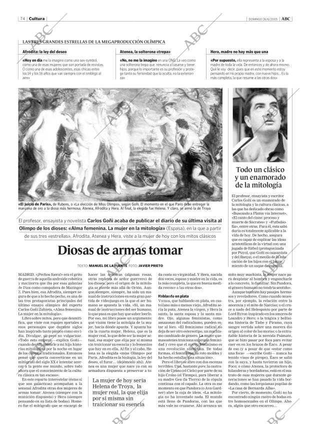ABC MADRID 26-06-2005 página 74