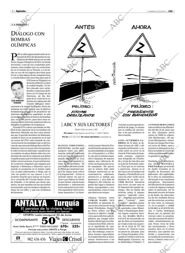 ABC MADRID 26-06-2005 página 8