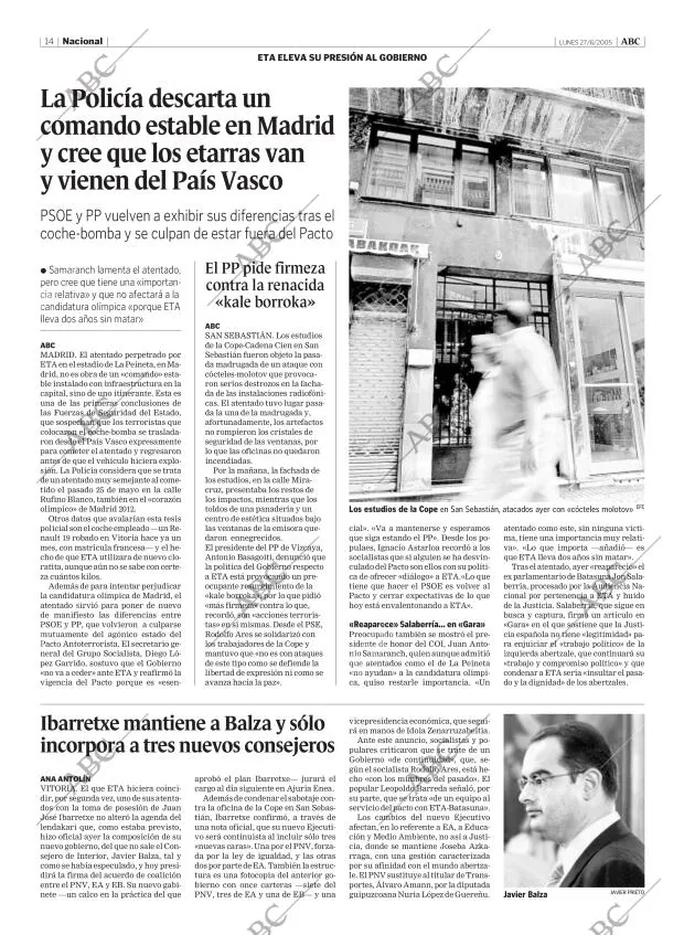ABC MADRID 27-06-2005 página 14