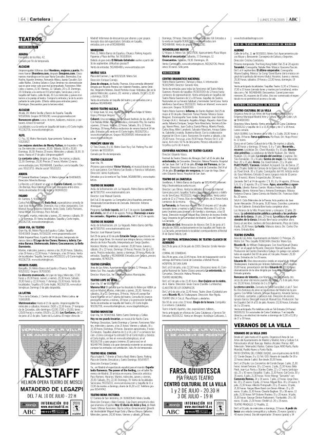 ABC MADRID 27-06-2005 página 64