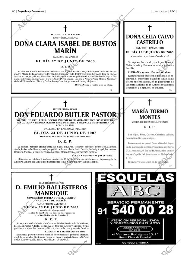 ABC MADRID 27-06-2005 página 66
