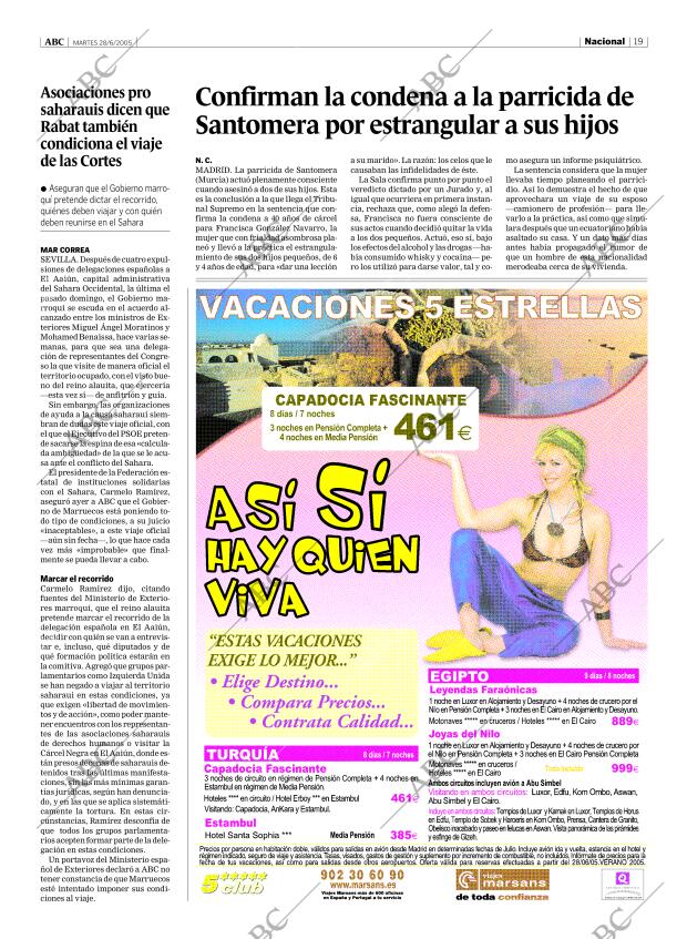 ABC MADRID 28-06-2005 página 19